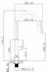 Touch Sensor Sink Mixer With Pull Out Sp